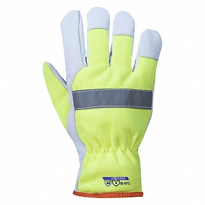 Glove A4 Insulated Hi Vis Large PR