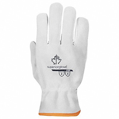 Gloves White M Glove Size PK12