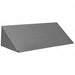 Bin Topper Gray Steel Powder Coated