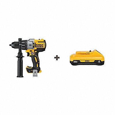 Cordless Hammer Drill 20V DC Battery