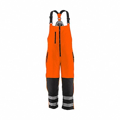 Insulated Bib Overall Orange Size 6XL