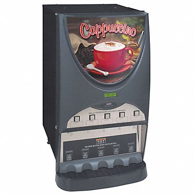 Hot Beverage Dispenser 5 Hoppers