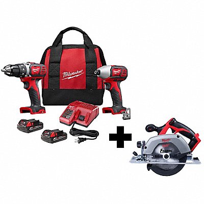 M18 2-Tool Kit and EXTRA M18 6 Circ Saw