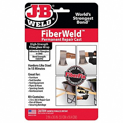 Pipe Repair Kit 2 W x 3 L Black