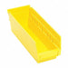 Shelf Bins 11-5/8 x4-1/8 x4 Yel PK10