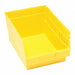 Shelf Bins 11-5/8 x8-3/8 x6 Yel PK8