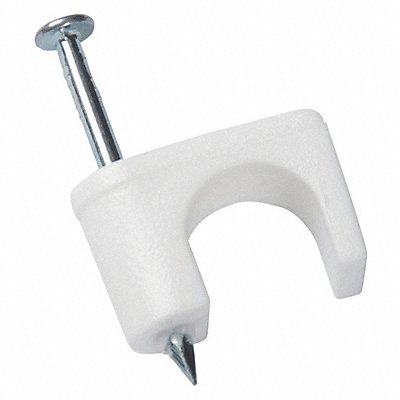 Coaxial Staple White 1/4 Wood App PK200