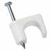 Coaxial Staple White 1/4 Wood App PK200