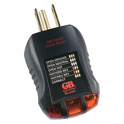 Outlet Tester/Circuit Analyzer 120V AC
