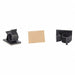 Plastic Kwik Clip 3/8 UVB Black PK6