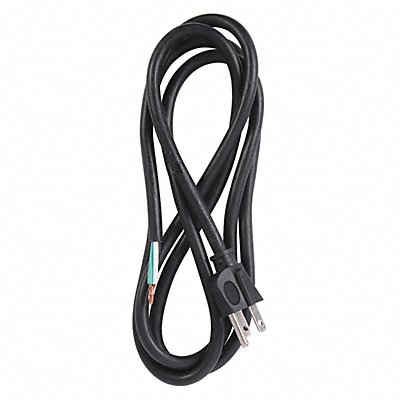 Power Cord 3-Wire 15A 6 ft SJTW 14/3