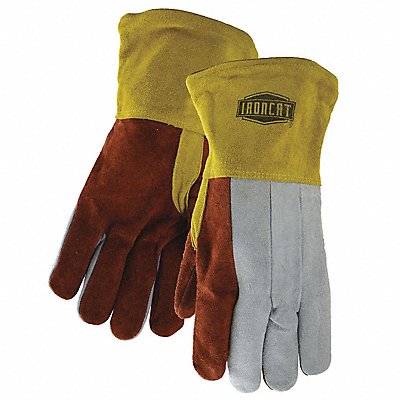 Welder Gloves Leather Split Foundry PK12