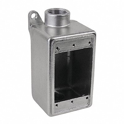 Weatherproof Box 2Inlet 2.67 x6.3 x2.83 