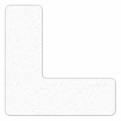 Floor Tape White 6 inx6 in L PK25