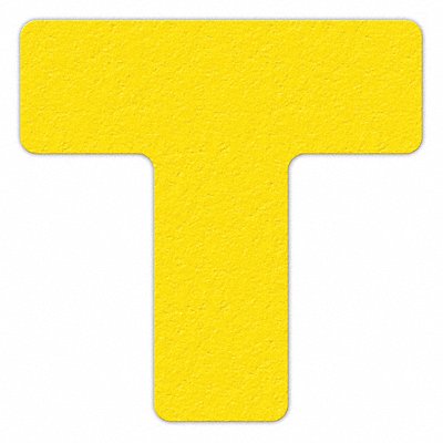 Floor Tape Yellow 6 inx6 in T PK25