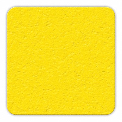 Floor Tape Yellow 3 inx3 in Square PK25