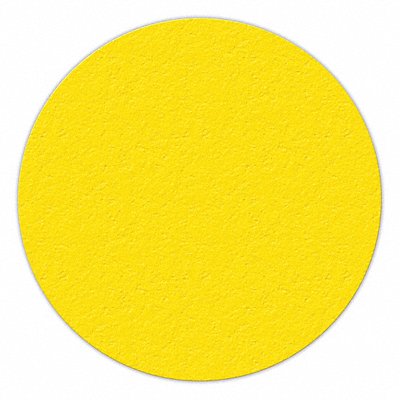 Floor Tape Yellow 6 inx6 in Circle PK25