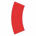 Floor Tape Red 2 1/2 inx6 in Arc PK25