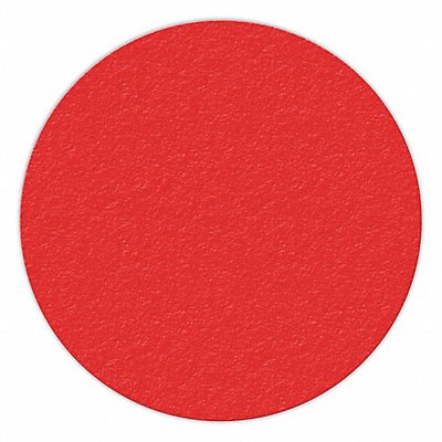 Floor Tape Red 6 inx6 in Circle PK25