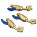 Ball Valve Adapter 1/4 In MxF 45 Deg PK3