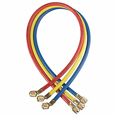 Manifold Hose Set 72 In Red Yellow Blue