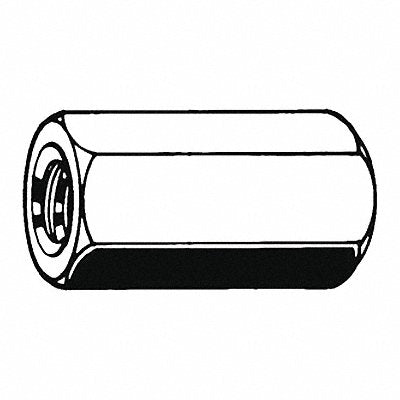 CplgNt Stl Zn M8-1.25 13mmx24mm 100PK