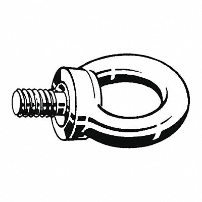 Machinery Eye Bolt Shank D 10 mm PK25