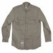 E6404 FR Long Sleeve Shirt Twill Gray XL
