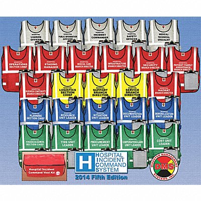 Safety Vest Assorted HCIC Universal