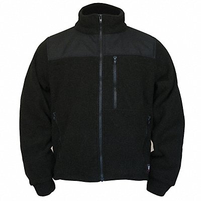 Flame Resistant Jacket HRC2 Black 3XLT