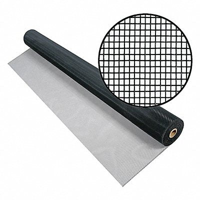 Screen Charcoal Aluminum 30inW x 100ftL