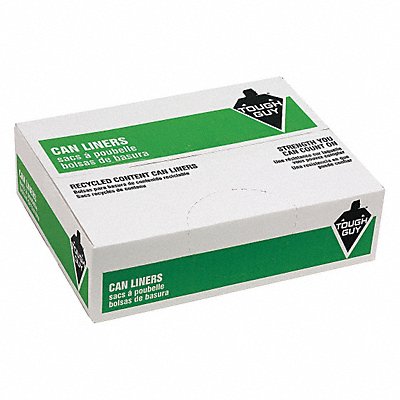 Trash Bag 55 to 60 gal Clear PK100