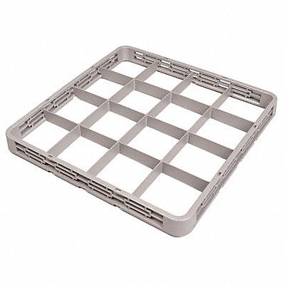 Glass Rack Extender 19 1/2 L Gray