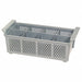 Flatware Basket 16 3/4 L Gray