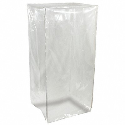 Pan Rack Cover 22 x 28 x 65 in Clear