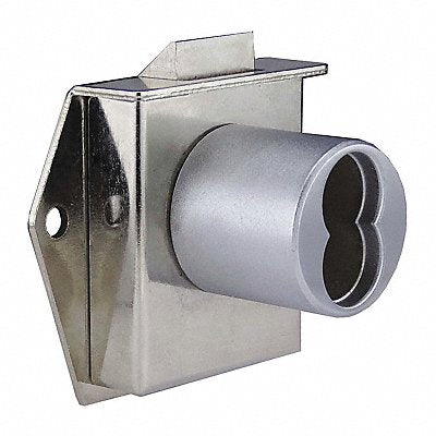 Interchang Core Deadlatch Silr Rectang