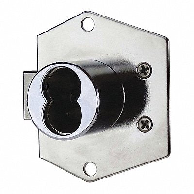 Interchang Core Dead Bolt Silv Rectang