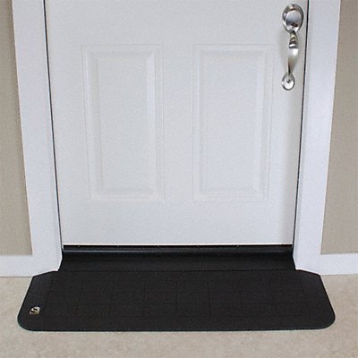 ADA Ramp 3-3/4In.H 45-1/2In.L 48In.W Blk