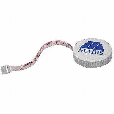 Tape Measure 60 In White