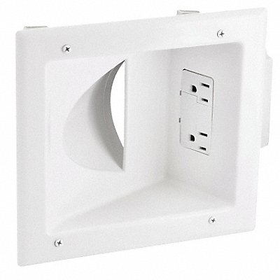 Wall Plate W Surge Suppressor