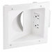 Wall Plate W Surge Suppressor