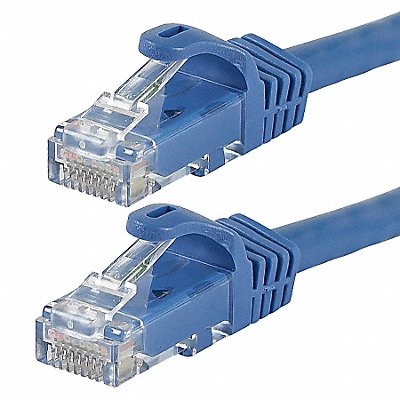 Patch Cord Cat 6 Flexboot Blue 0.5 ft.