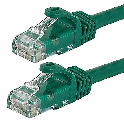 Patch Cord Cat 6 Flexboot Green 0.5 ft.