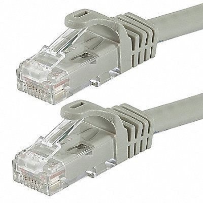 Patch Cord Cat 6 Flexboot Gray 2.0 ft.