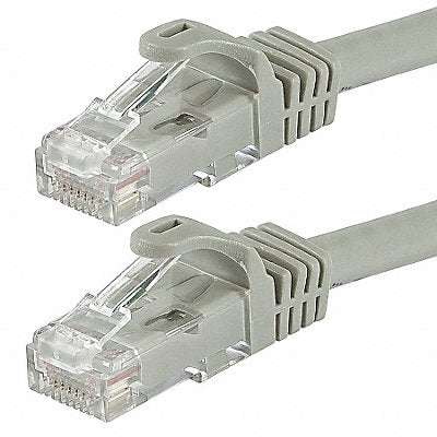 Patch Cord Cat 6 Flexboot Gray 3.0 ft.