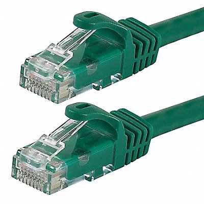 Patch Cord Cat 6 Flexboot Green 5.0 ft.