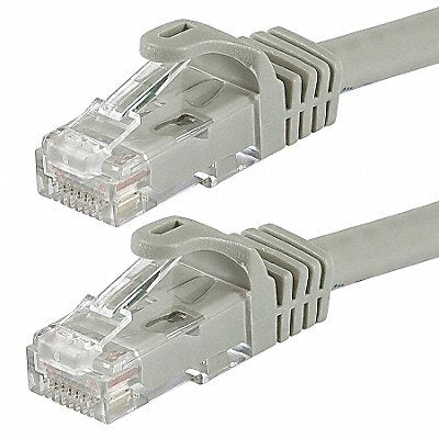 Patch Cord Cat 6 Flexboot Gray 7.0 ft.