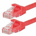 Patch Cord Cat 6 Flexboot Red 3.0 ft.