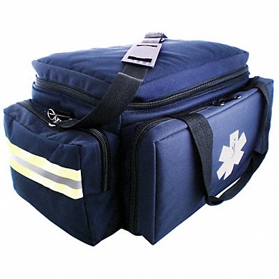 Trauma Bag 7-1/2x10x17-1/2 in Navy