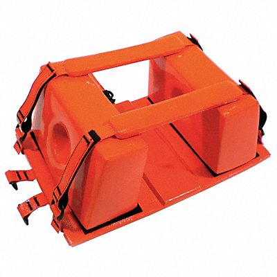 Head Immobilizer 10-1/2x16x6-1/2 Orange